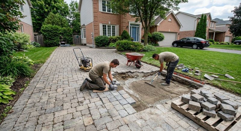 Brick Driveway Repair in Lansing, MI
