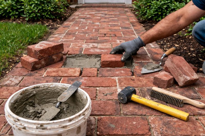 Brick Driveway Repair in Lansing, MI