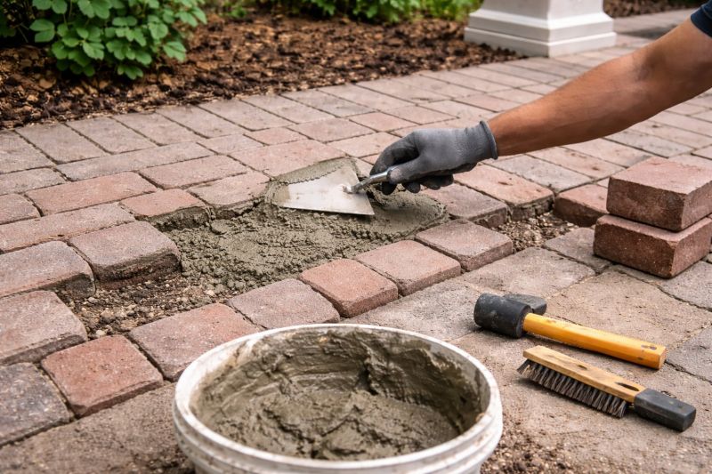 Brick Flatwork Repair in Dewitt, MI