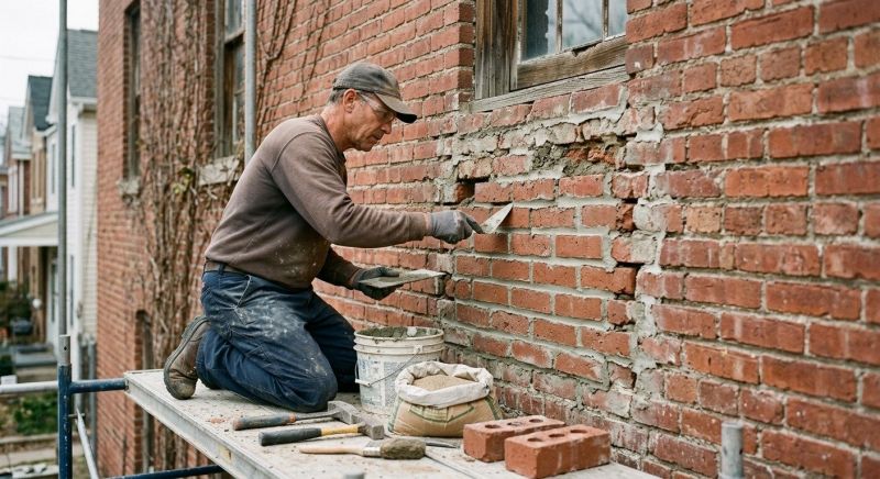Brick Repair in Charlotte, MI