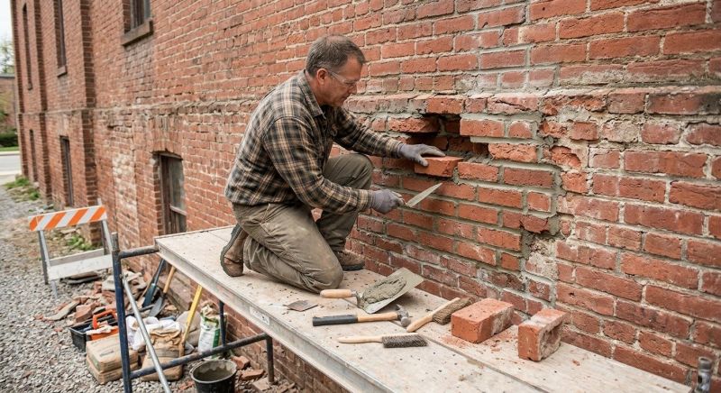 Brick Repair in Eaton Rapids, MI
