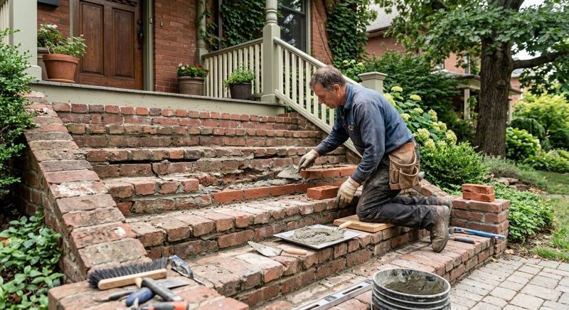 Brick Repair in Haslett, MI