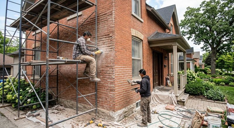 Brick Restoration in Charlotte, MI