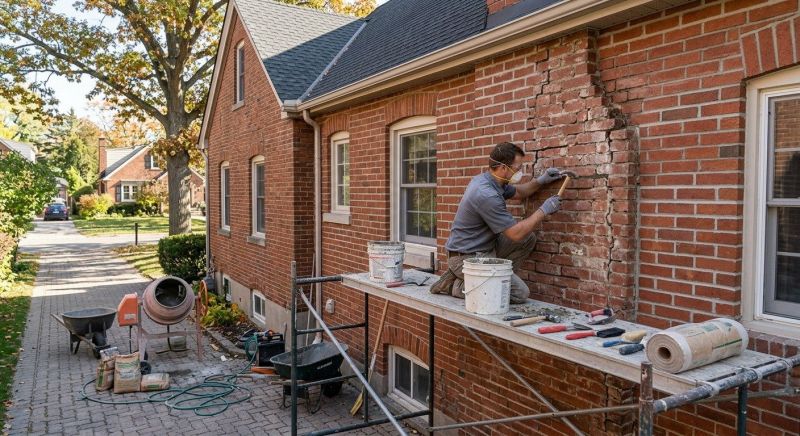 Brick Restoration in Grand Ledge, MI