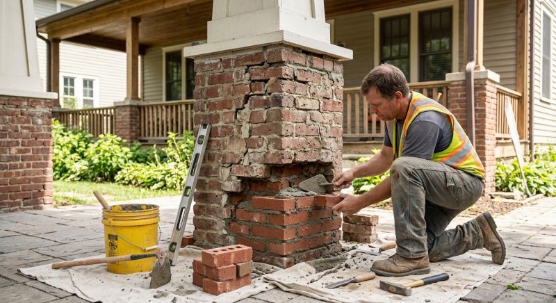 Brick Restoration in Lansing, MI