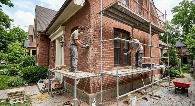 Brick Restoration in Okemos, MI