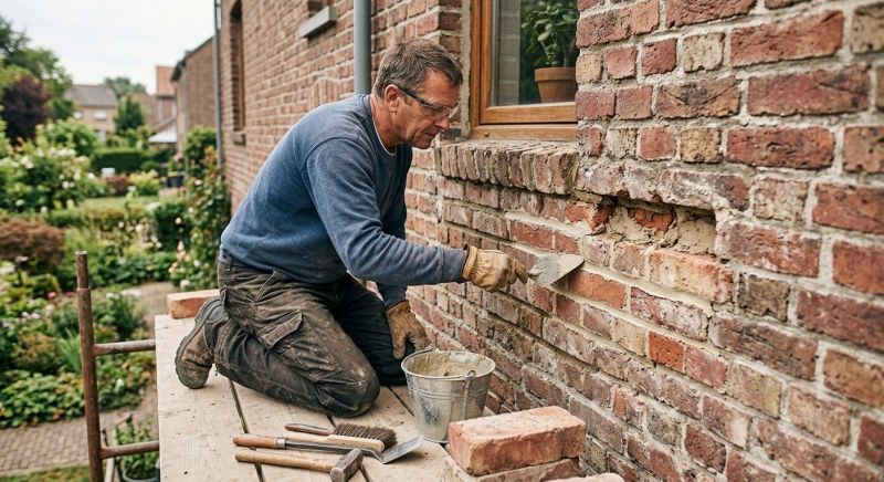 Brick Stairs Repair in Fowler, MI