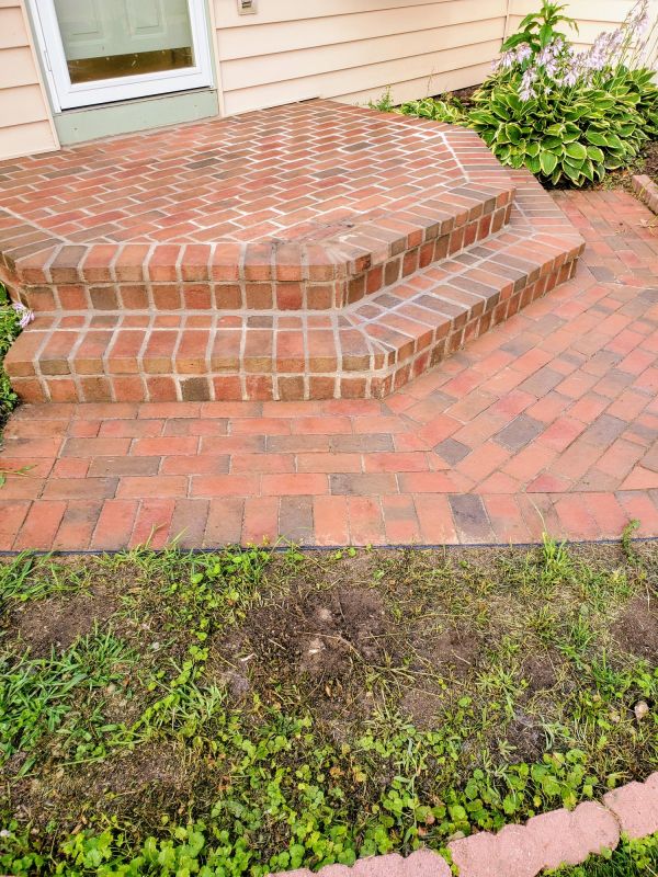 Brick Steps Repair in Lansing, MI