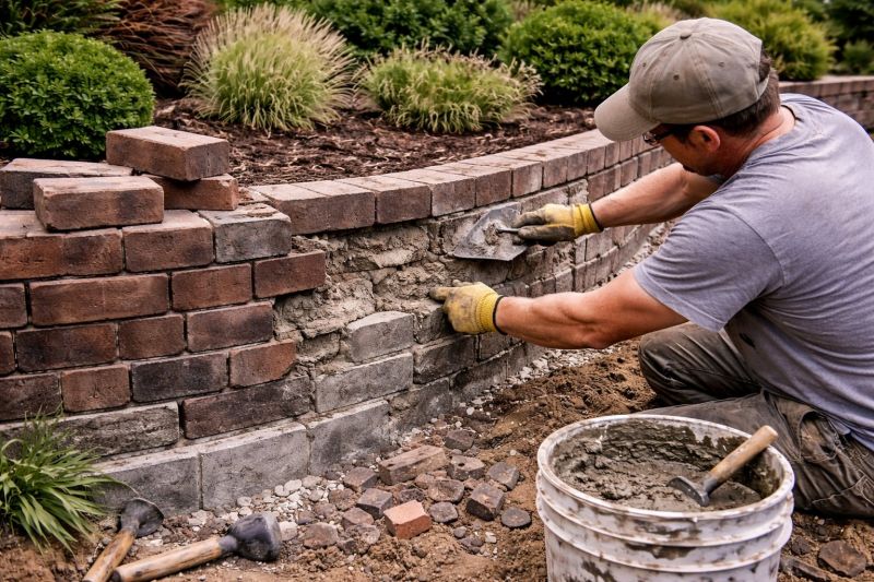 Brick Wall Repair in Grand Ledge, MI