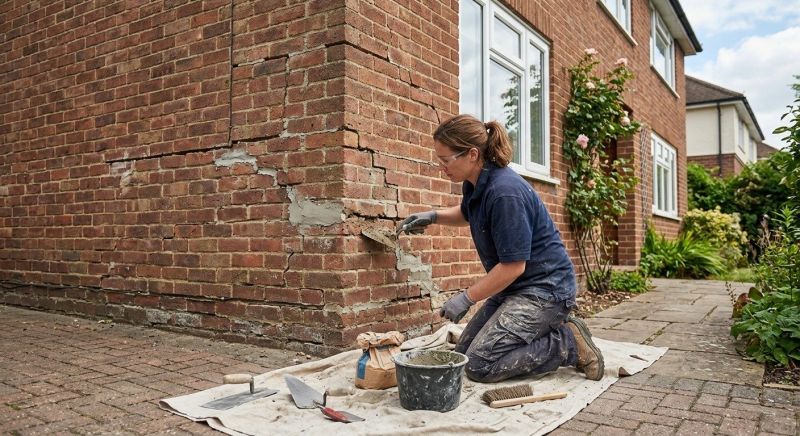 Brick Wall Repair in Haslett, MI