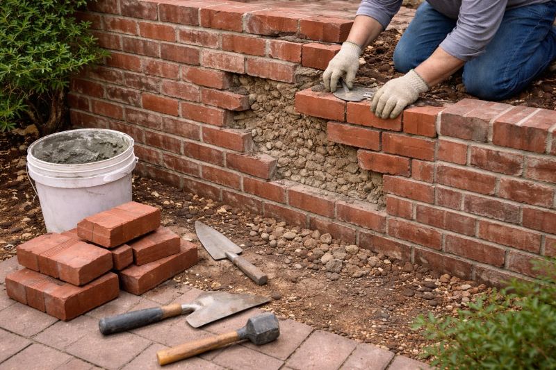 Brick Wall Repair in Okemos, MI