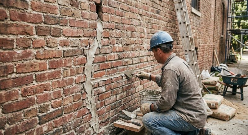 Brick Wall Repair in Okemos, MI