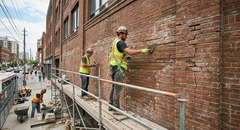 Commercial Brick Repair in Lansing, MI