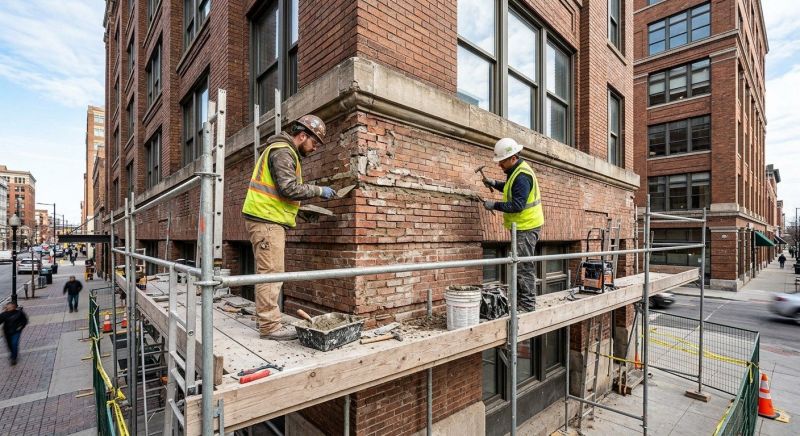 Commercial Masonry Repair in Dewitt, MI