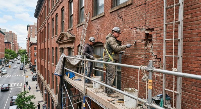 Commercial Masonry Repair in Fowler, MI