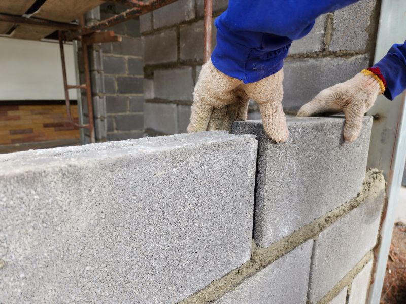 Concrete Block Repair in East Lansing, MI