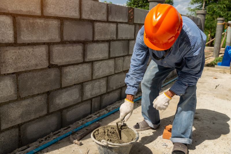 Concrete Block Wall Repair in Lansing, MI