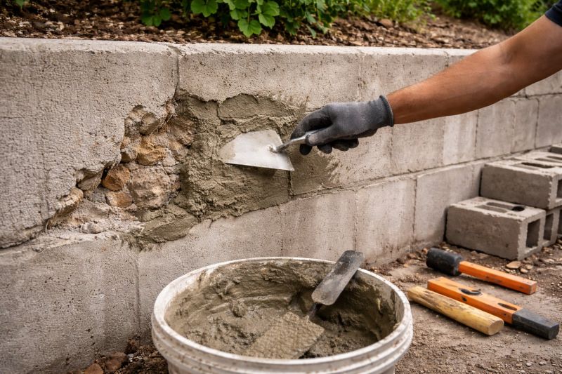 Retaining Wall Repair in Grand Ledge, MI
