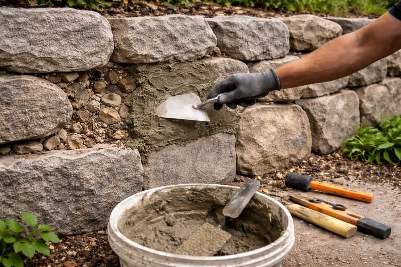 Retaining Wall Repair in Lansing, MI