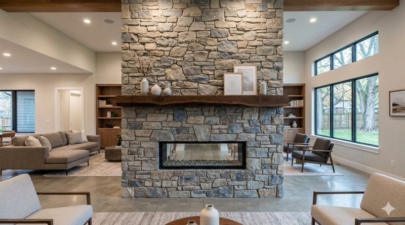 Stone Chimney Installation in East Lansing, MI