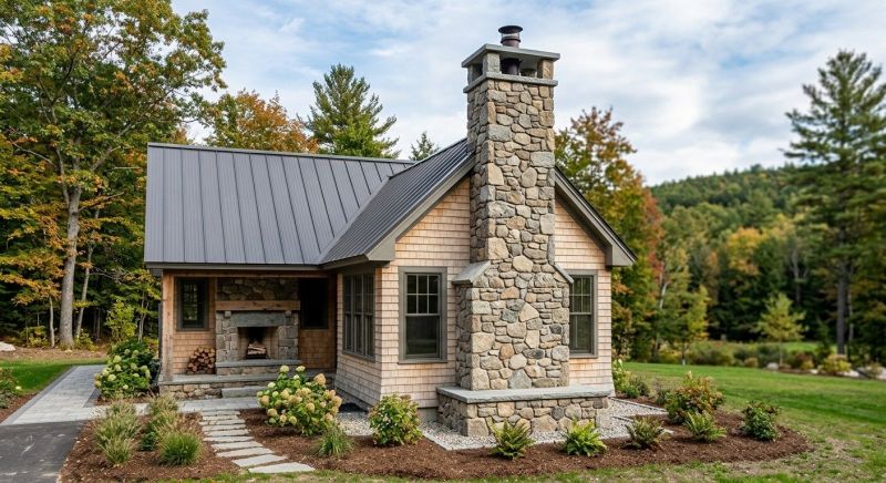 Stone Chimney Installation in Fowler, MI