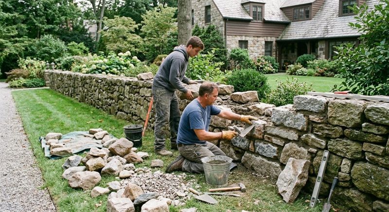 Stone Column Repair in Lansing, MI