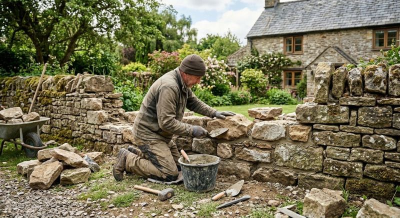 Stone Column Repair in Lansing, MI