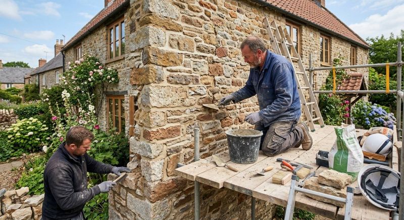Stone Masonry Repair in East Lansing, MI