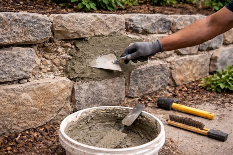 Stone Masonry Repair in Okemos, MI