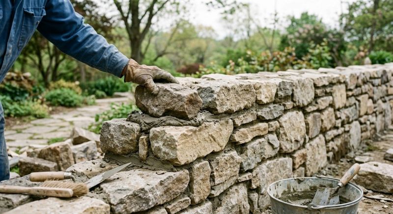 Stonework Installation in Okemos, MI