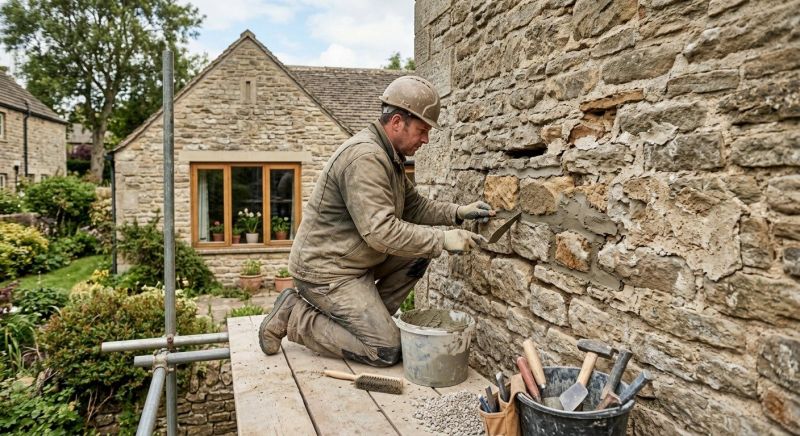 Stonework Repair in Grand Ledge, MI