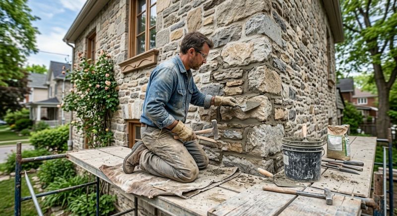 Stonework Repair in Lansing, MI